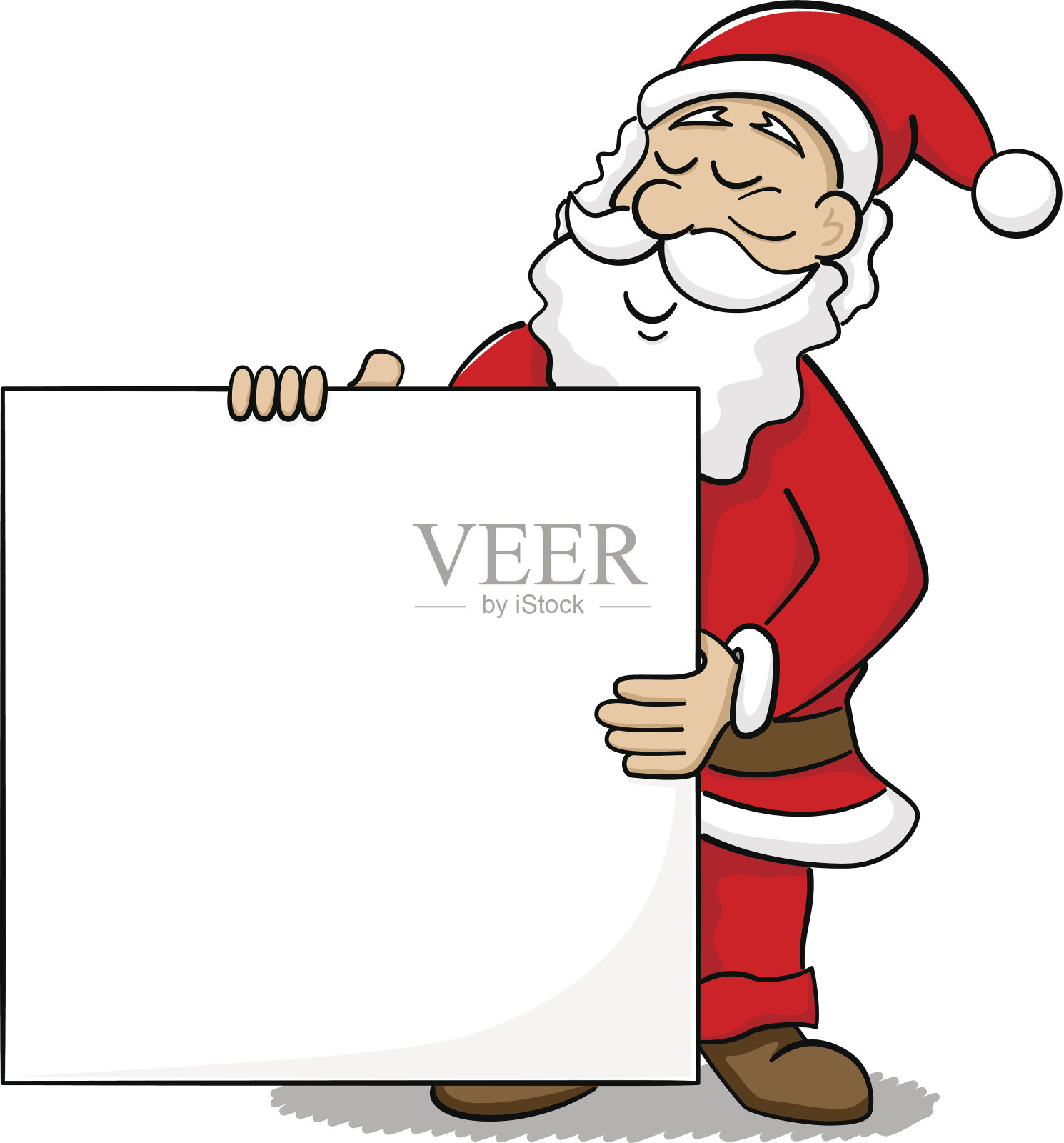 圣诞老人插画图片素材