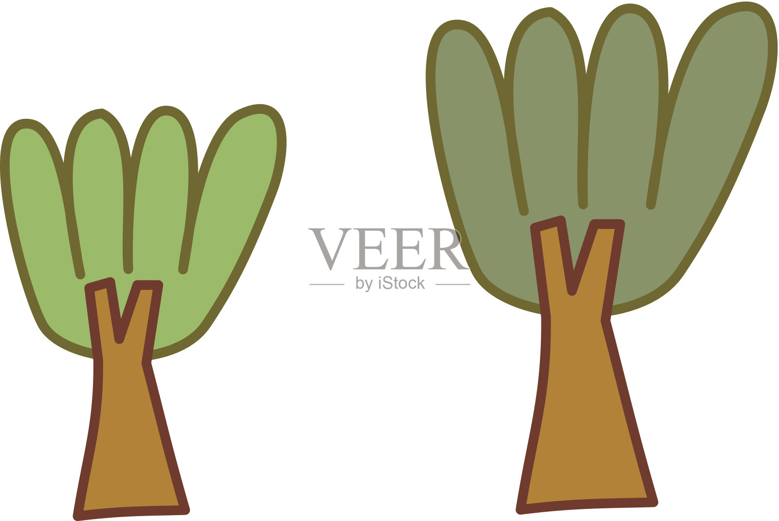 树设计元素图片