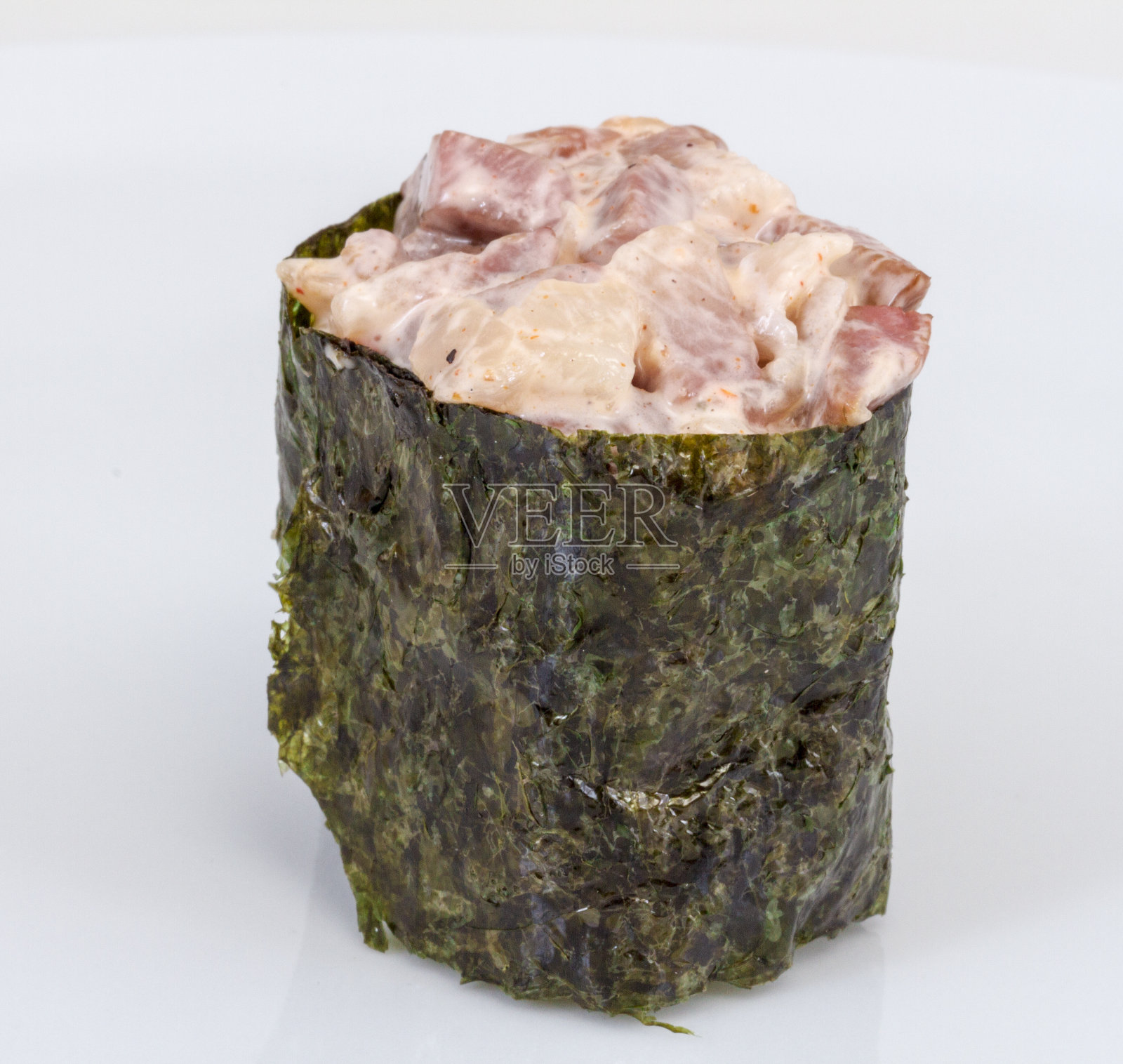 香料寿司配熏鳗鱼片照片摄影图片