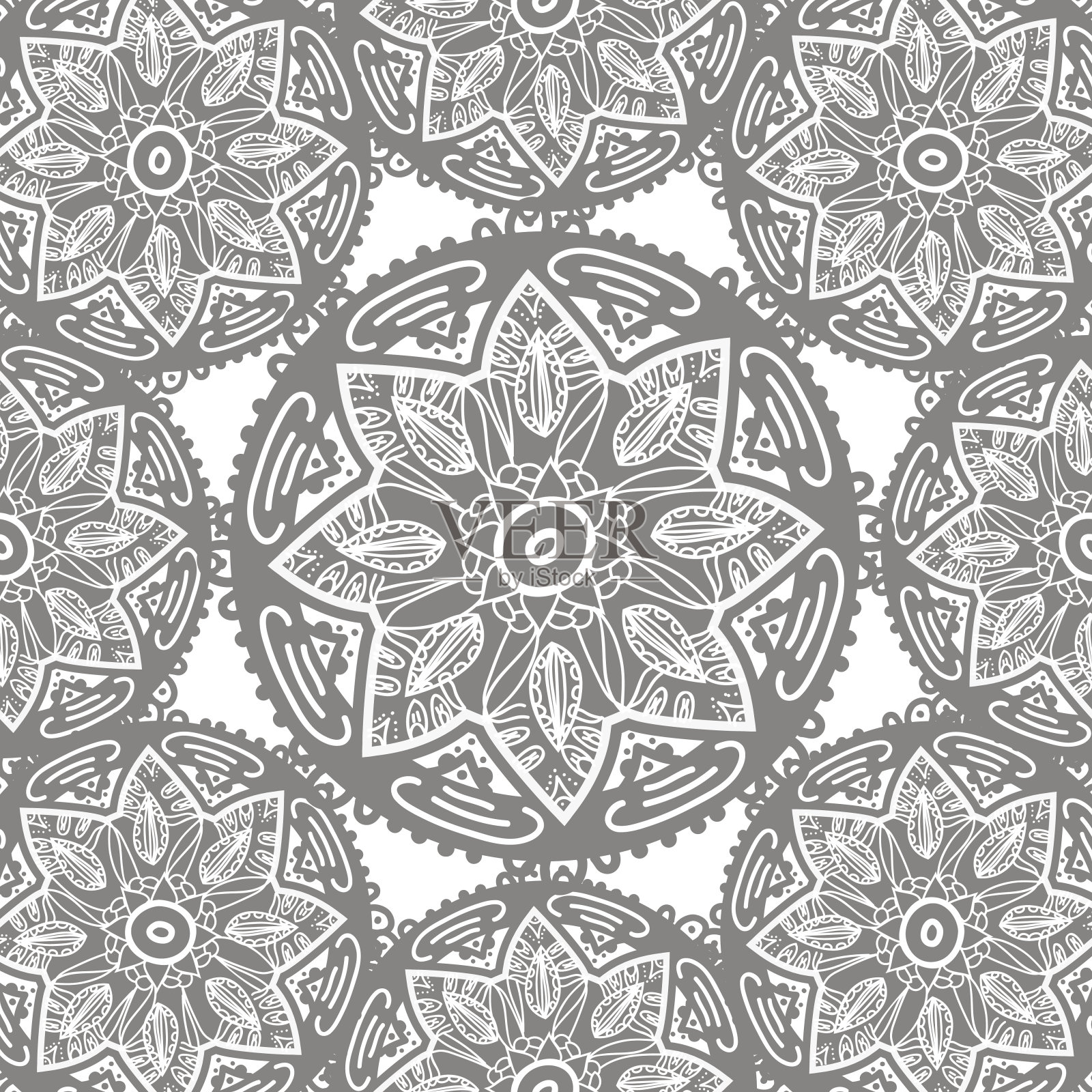 部落模式插画图片素材