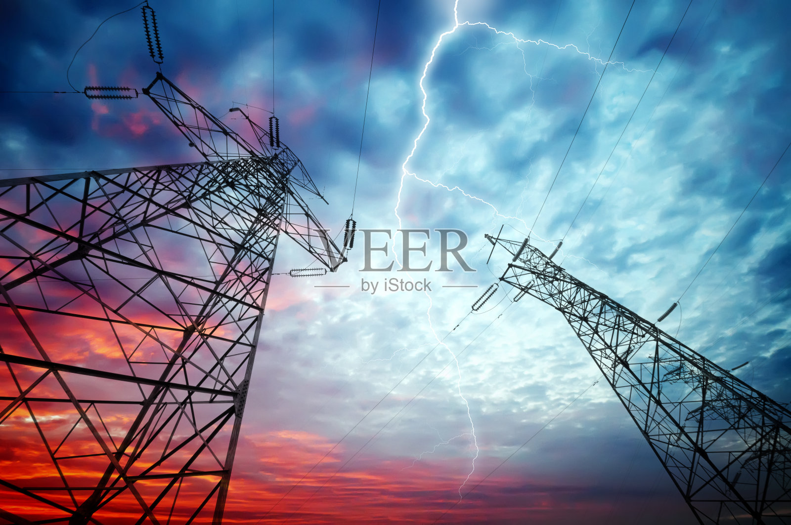 电塔照片摄影图片