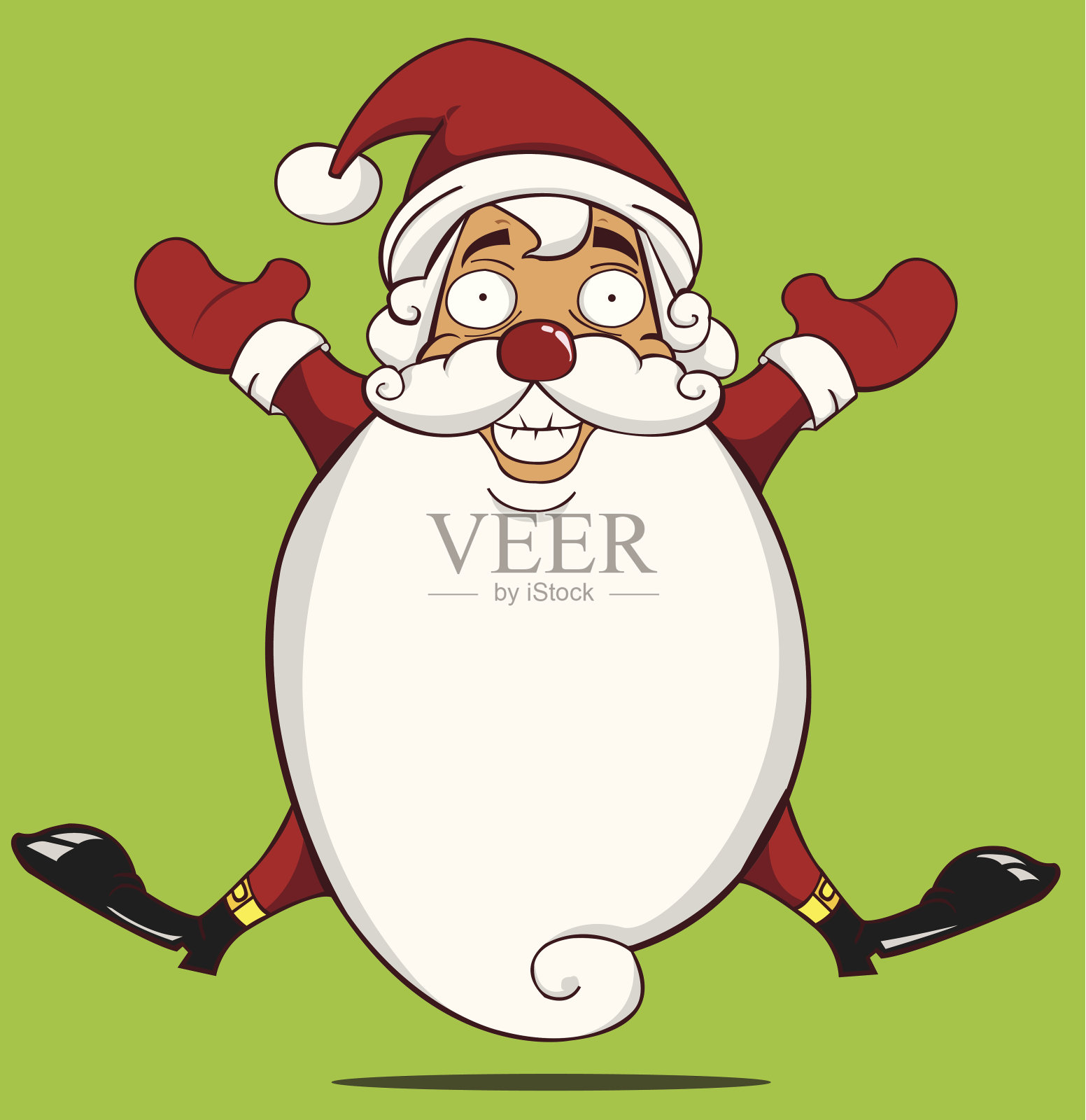 圣诞老人插画图片素材