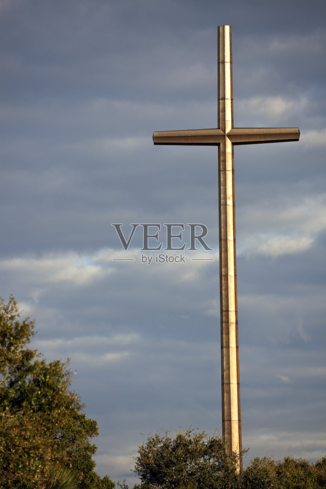 圣奥古斯丁的十字架照片摄影图片