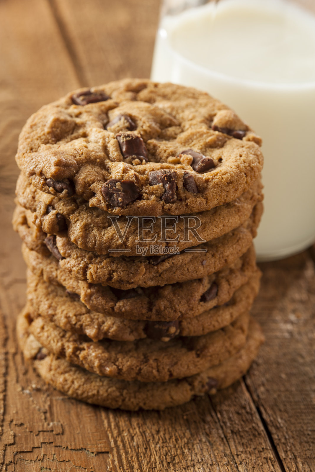 自制巧克力饼干照片摄影图片