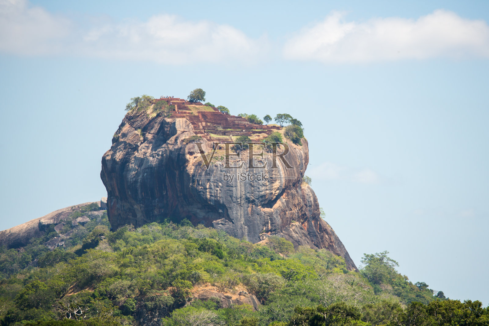 西格里亚狮子岩，斯里兰卡照片摄影图片