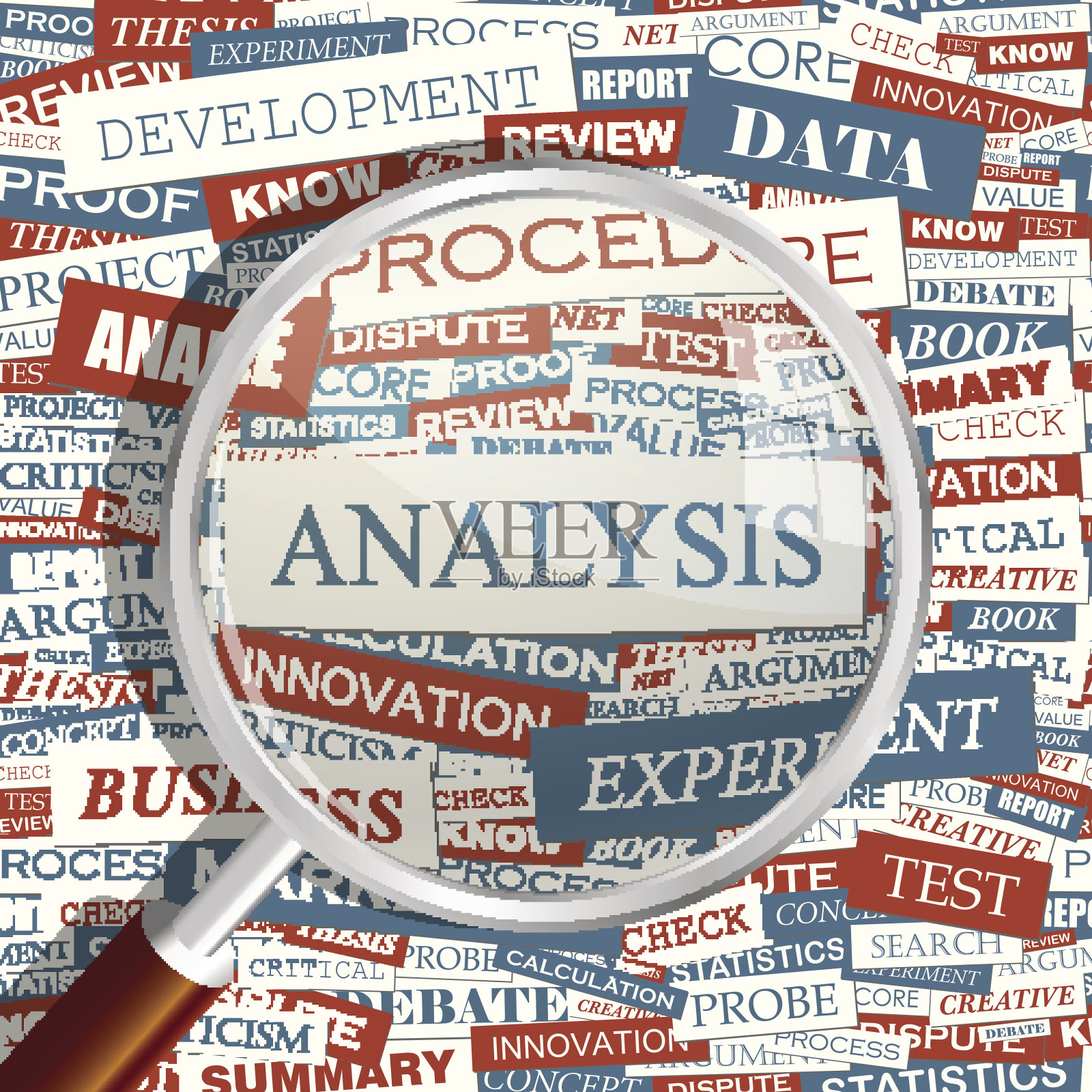 分析插画图片素材