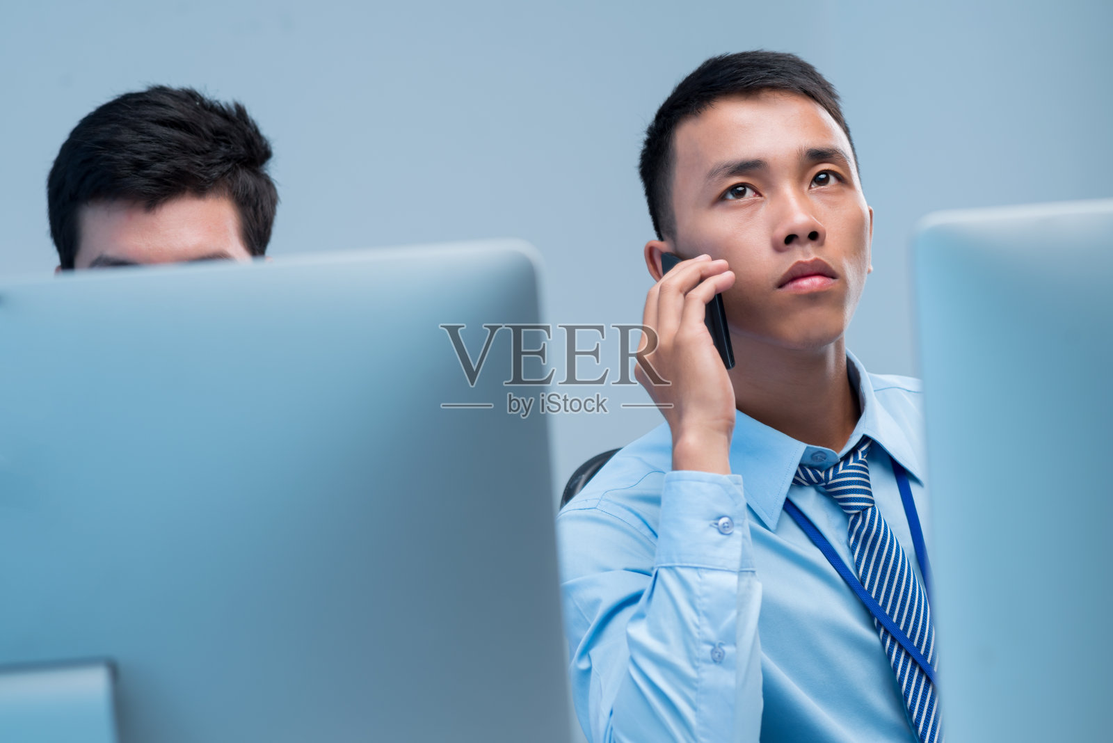 调用的商人照片摄影图片