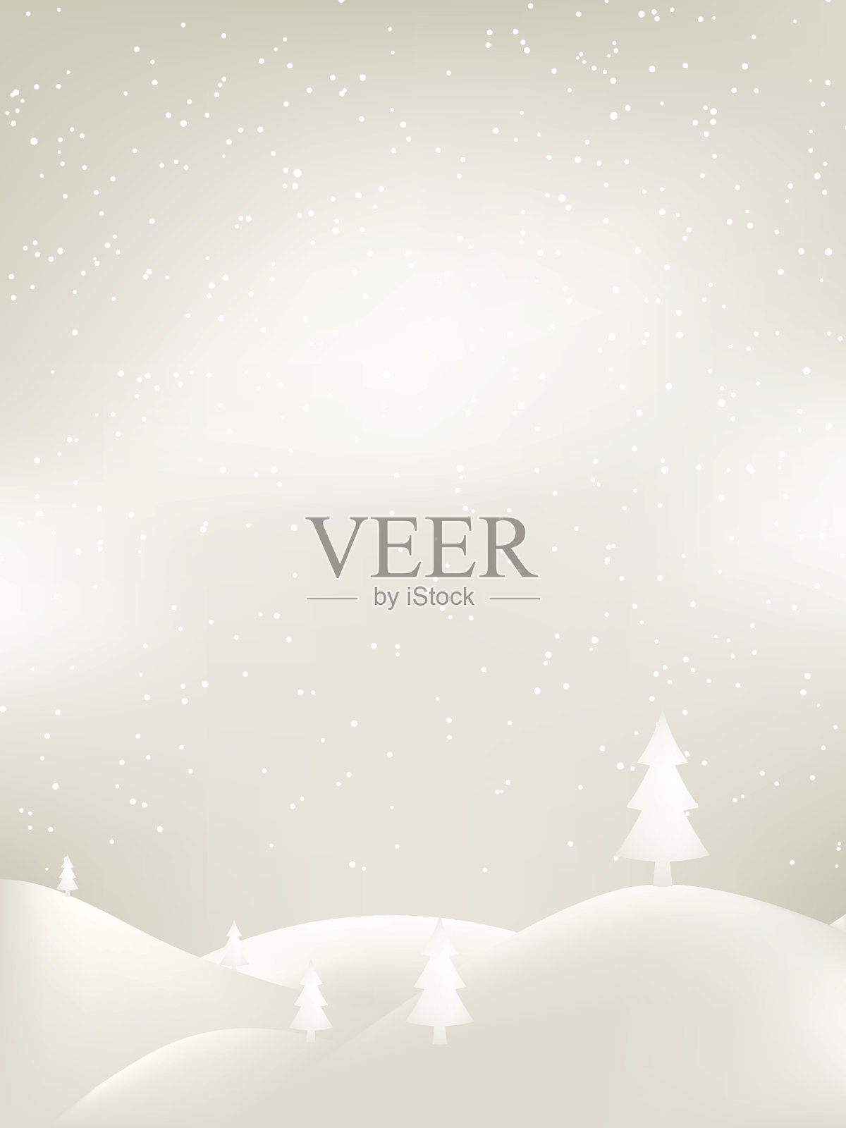 圣诞复古贺卡。+ EPS10插画图片素材