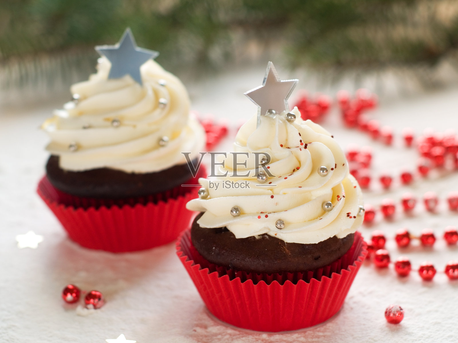 圣诞蛋糕照片摄影图片