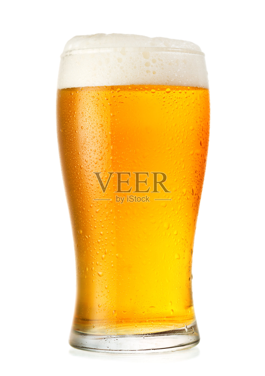 一杯冷凝的冰啤酒照片摄影图片