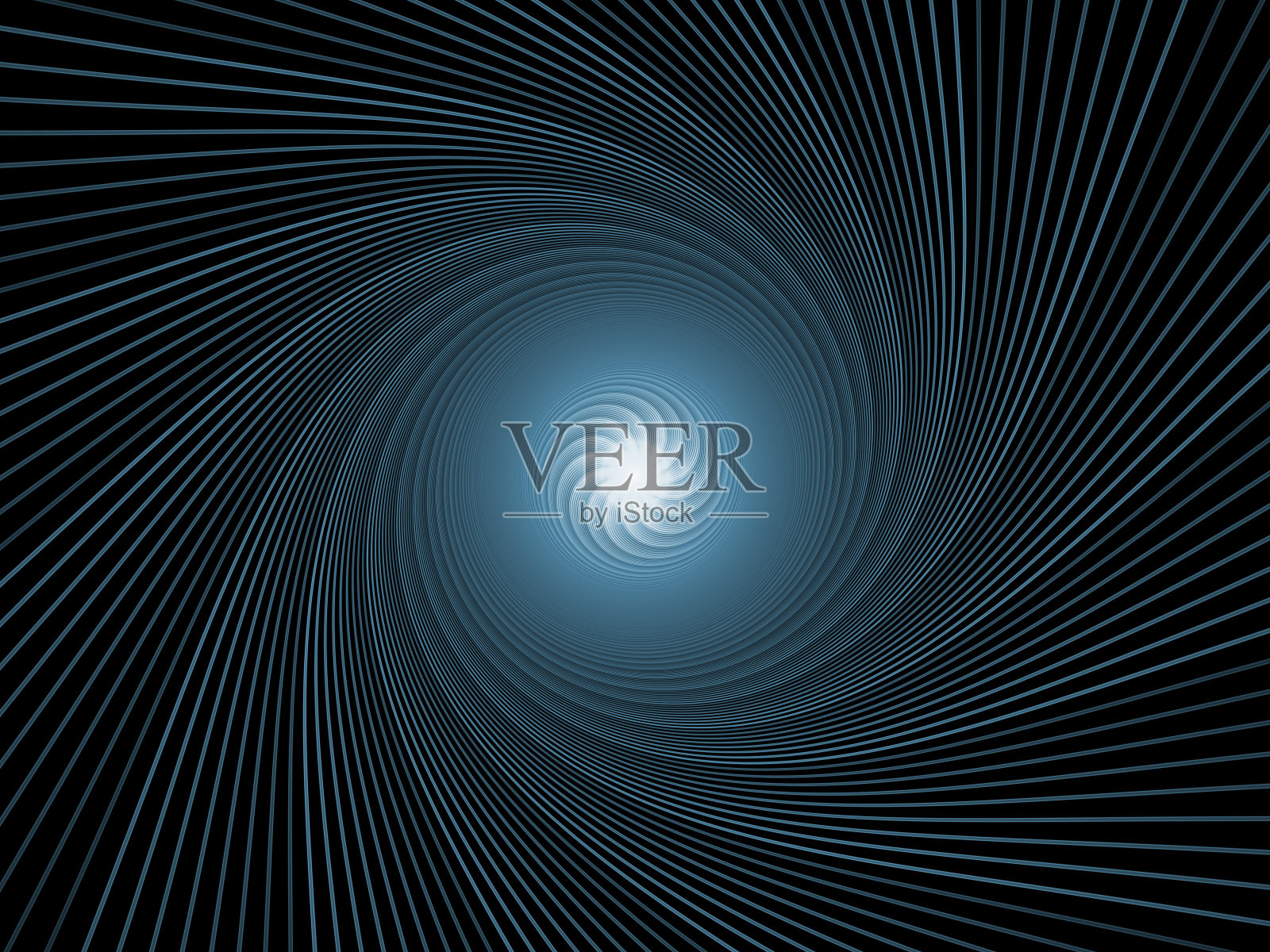 概念上的分形破裂插画图片素材