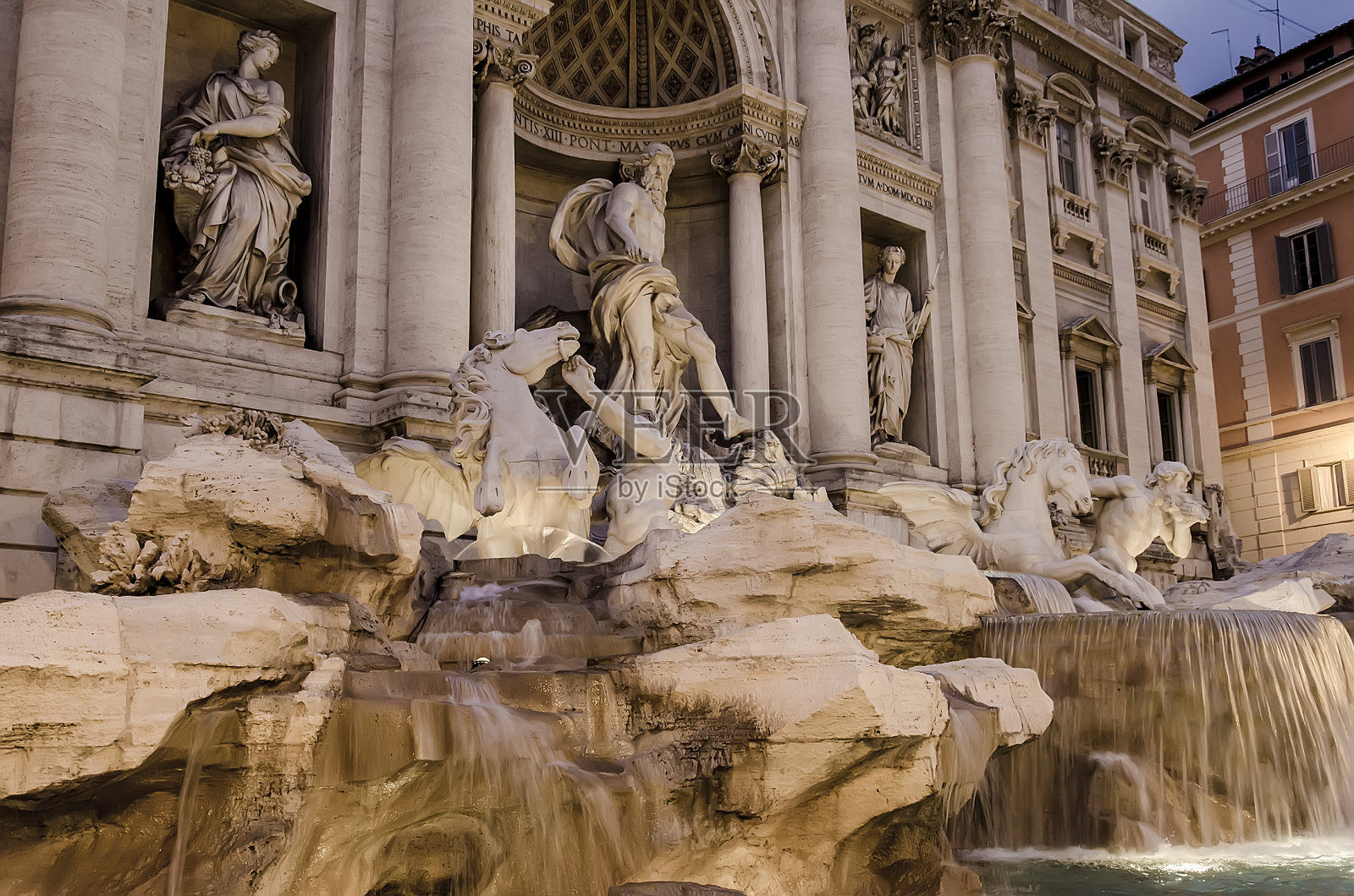 罗马的许愿池照片摄影图片