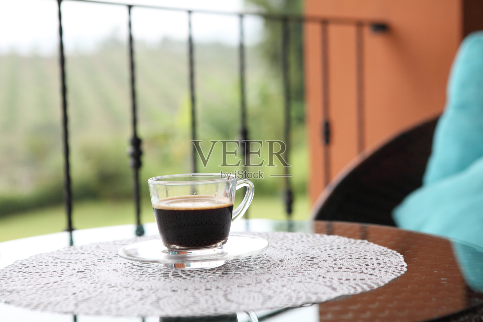 咖啡在自然界中照片摄影图片