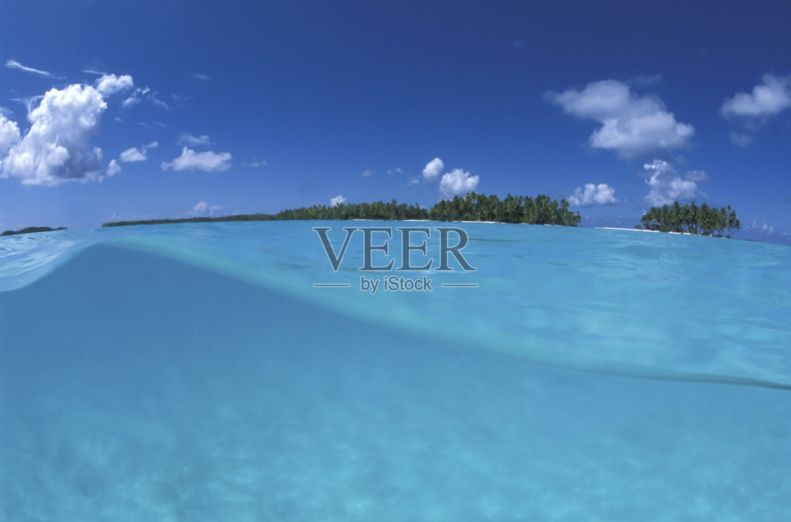 天堂里的蓝泻湖，波林?sie照片摄影图片