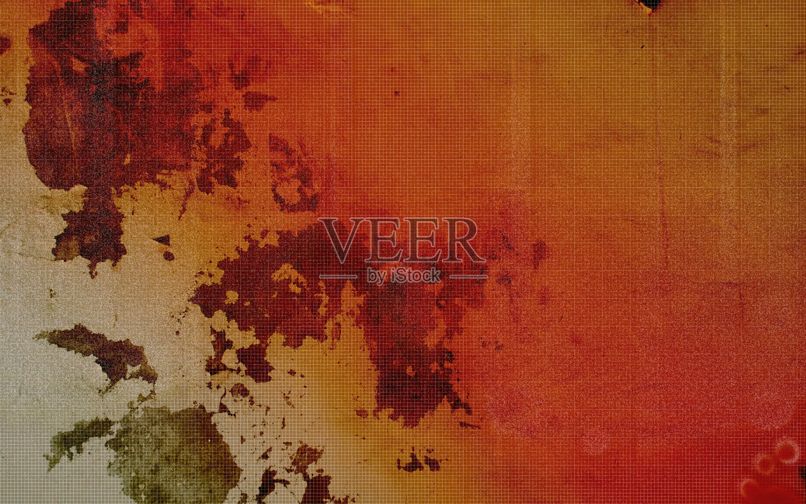 生锈的网格插画图片素材