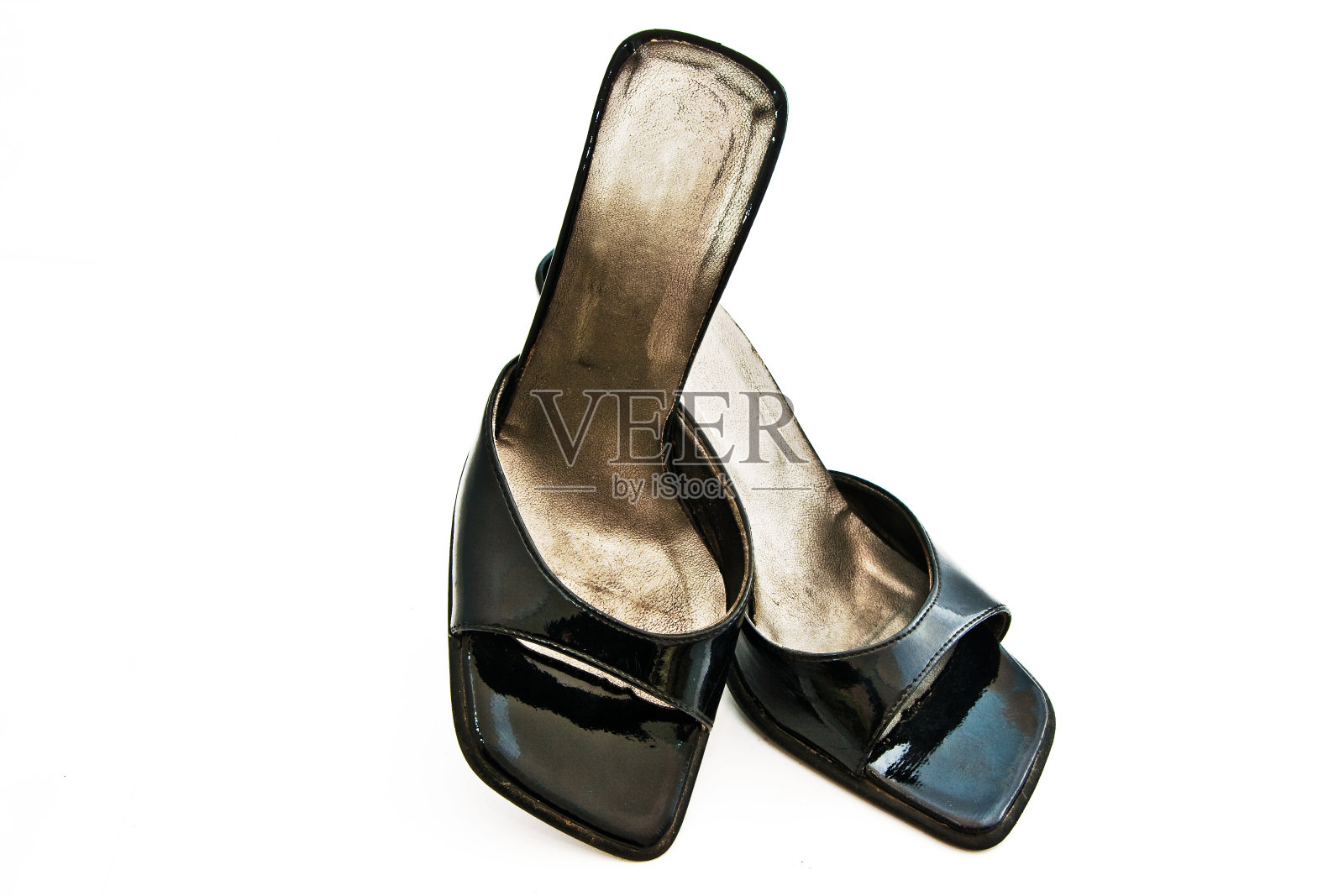 黑人女性的鞋子照片摄影图片