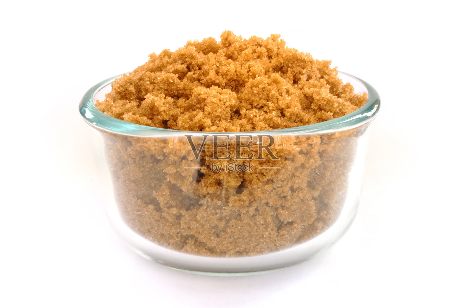 玻璃碗里的红糖照片摄影图片