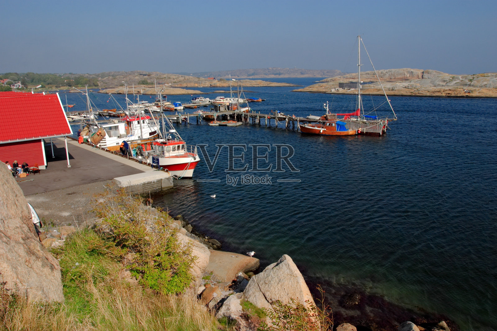 在挪威港口。世界之不可或缺照片摄影图片