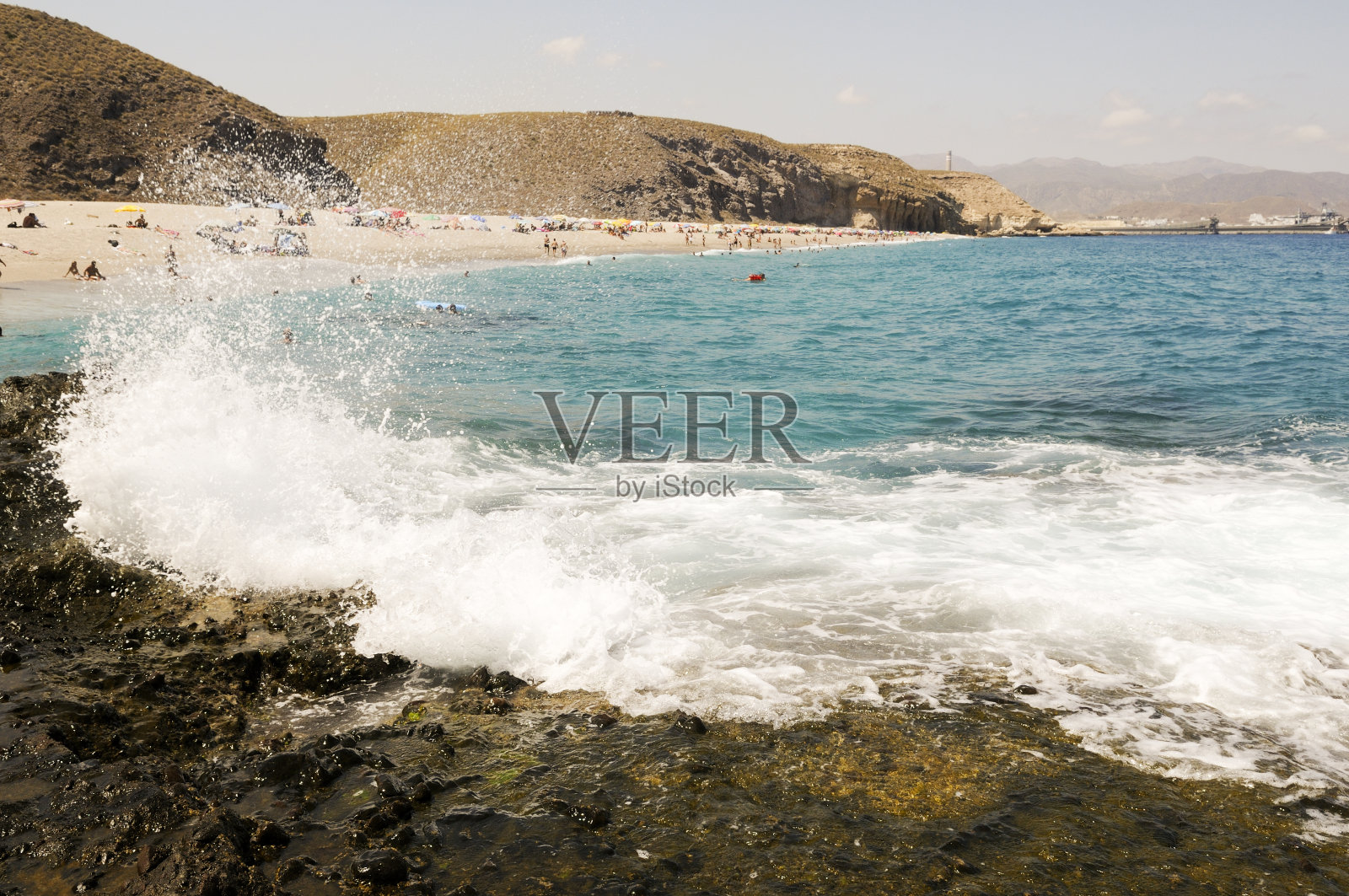 安达卢西亚人的海滩照片摄影图片