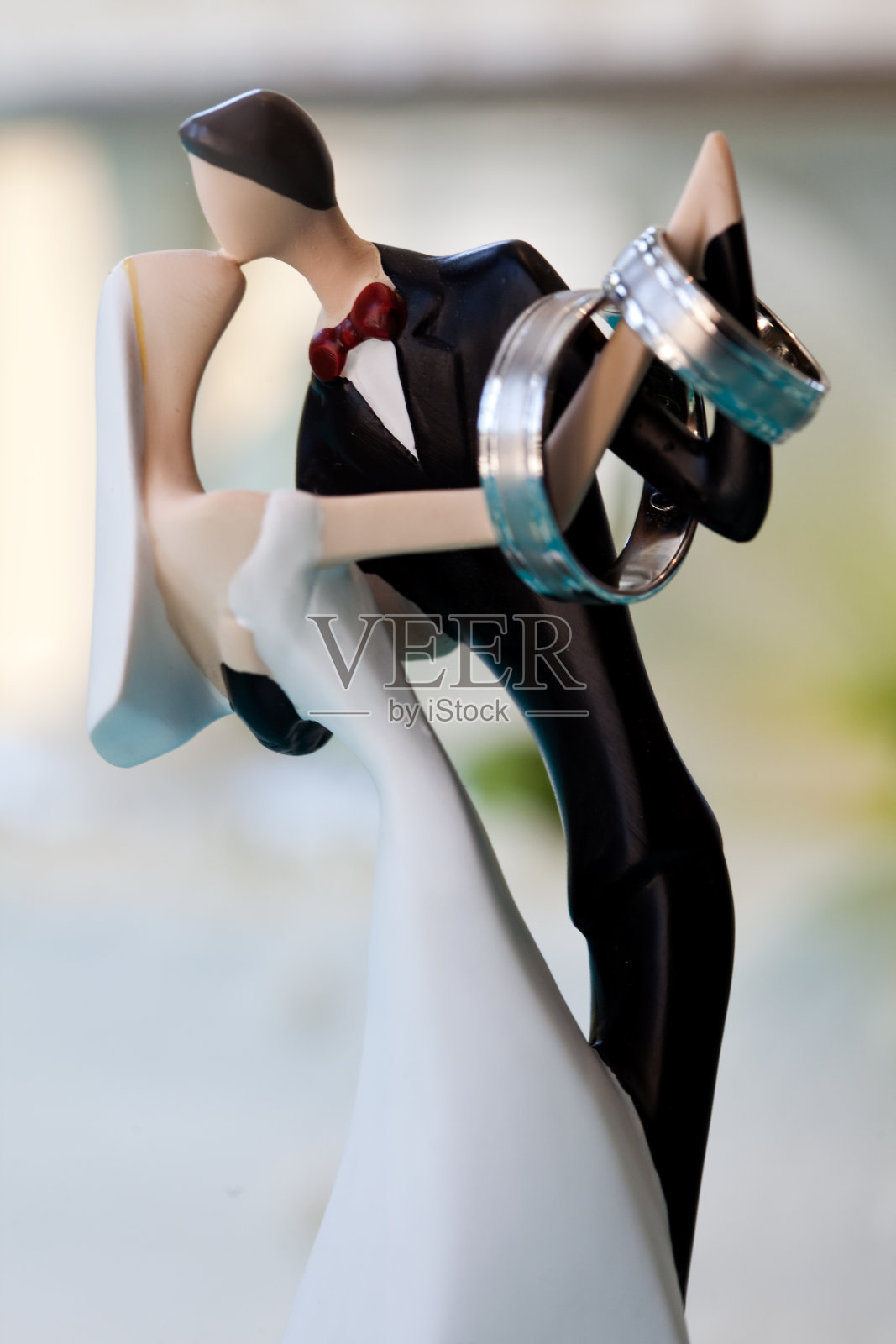 展示情侣舞蹈的婚礼装饰照片摄影图片