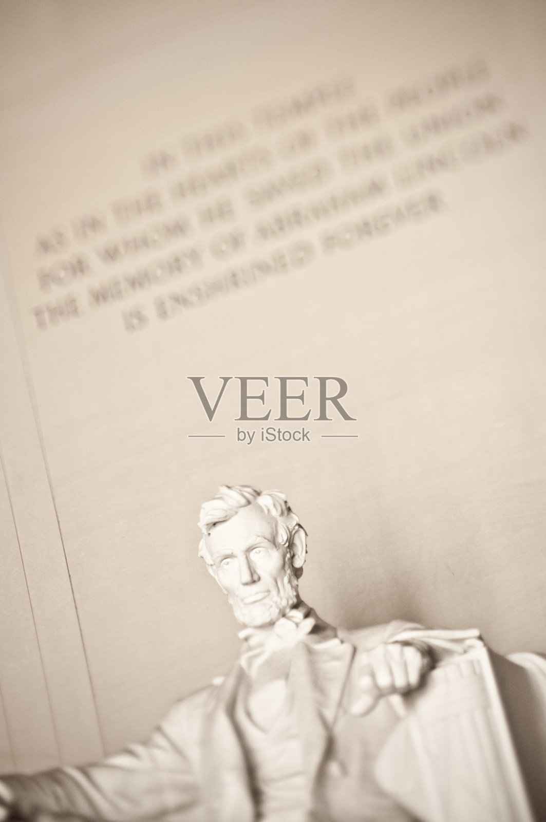 林肯纪念堂(倾斜移位)照片摄影图片