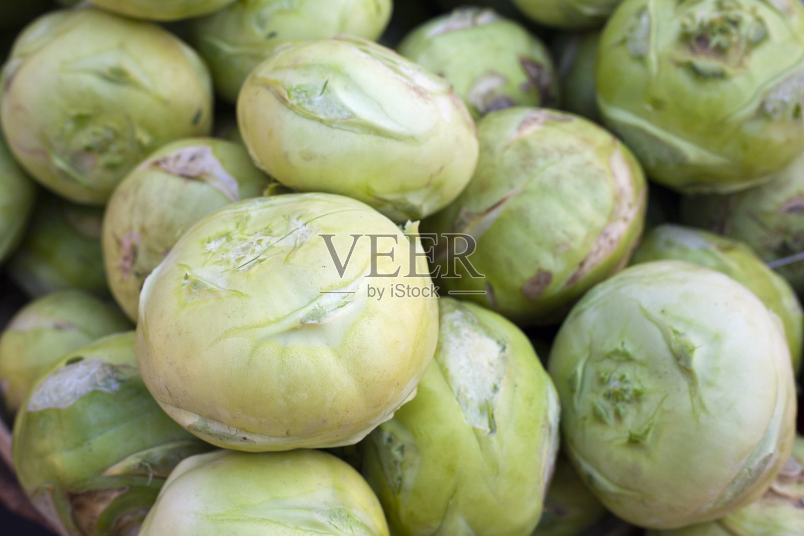 市场上的新鲜甘蓝照片摄影图片