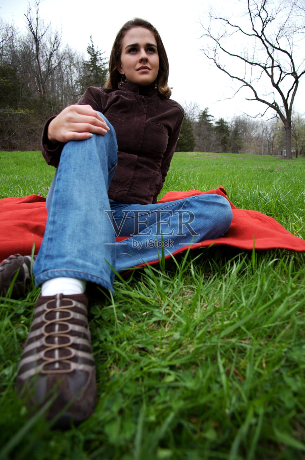 厄瓜多尔年轻的成年女性肖像照片摄影图片