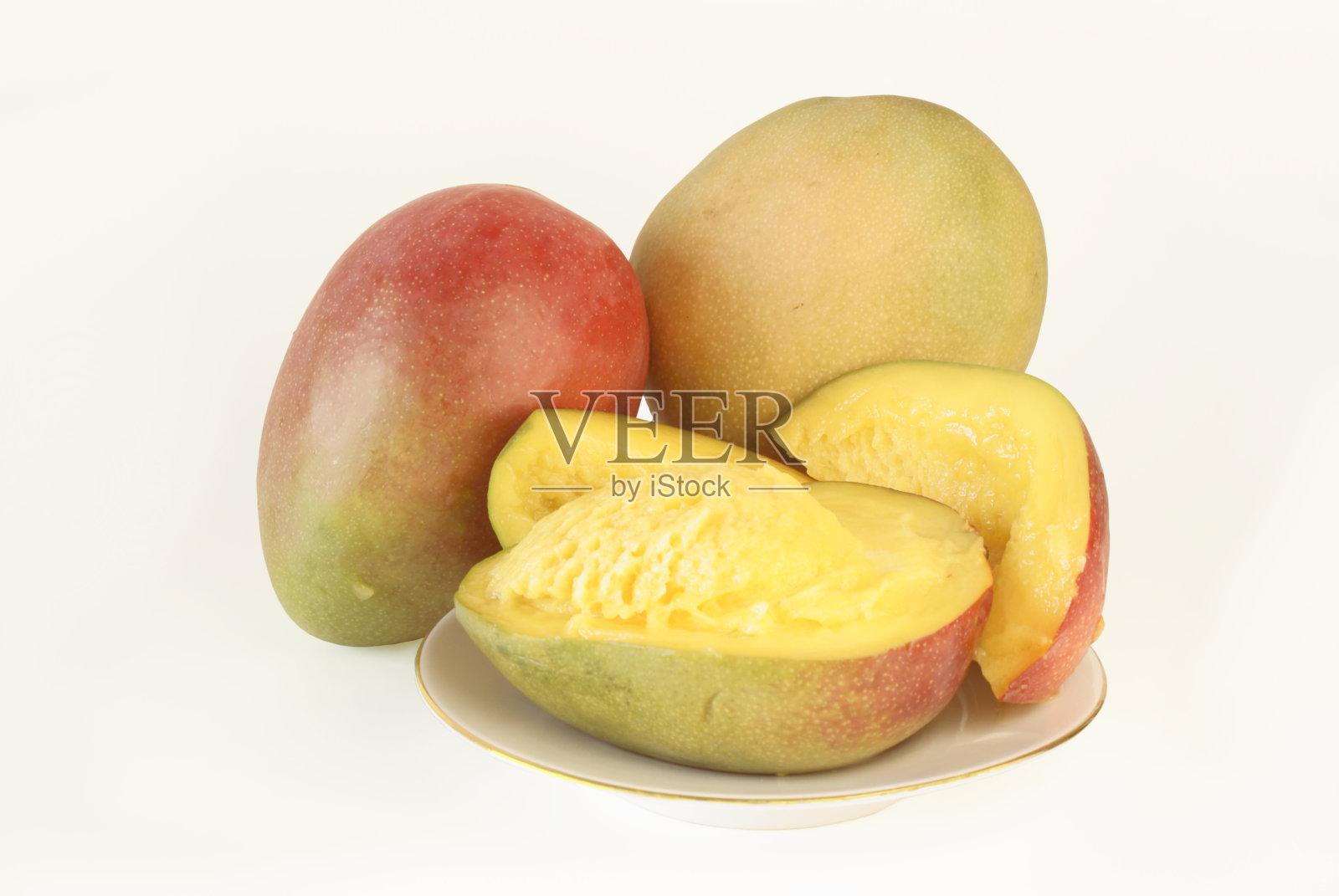 芒果水果美味的晚餐照片摄影图片