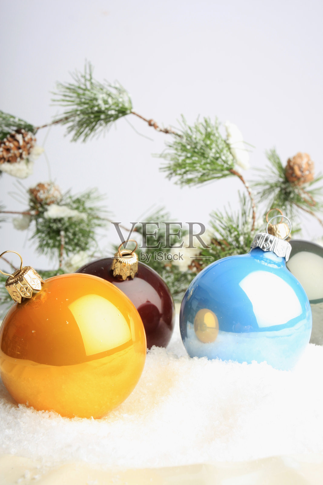 圣诞饰品照片摄影图片