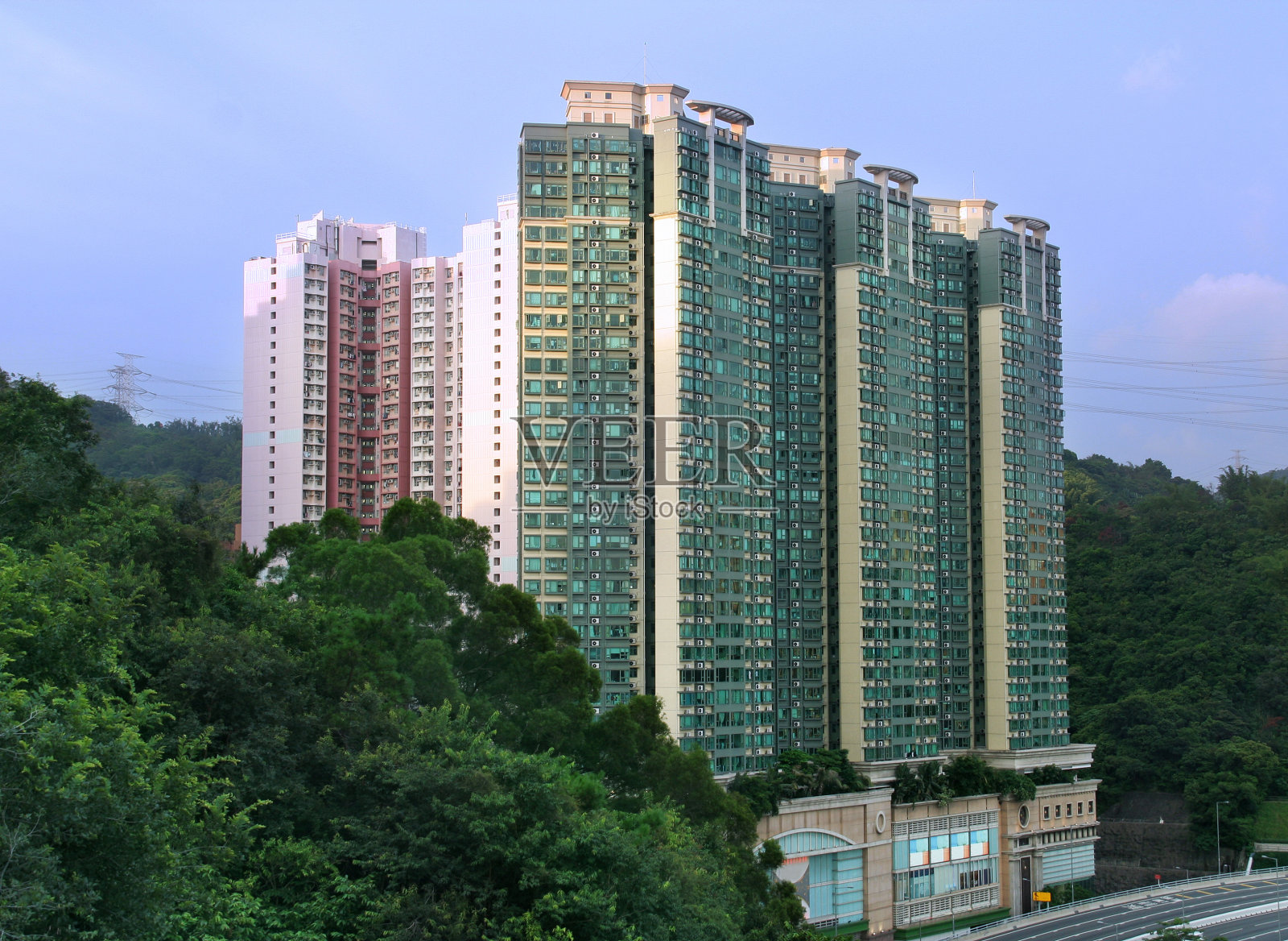 香港公寓及照片摄影图片