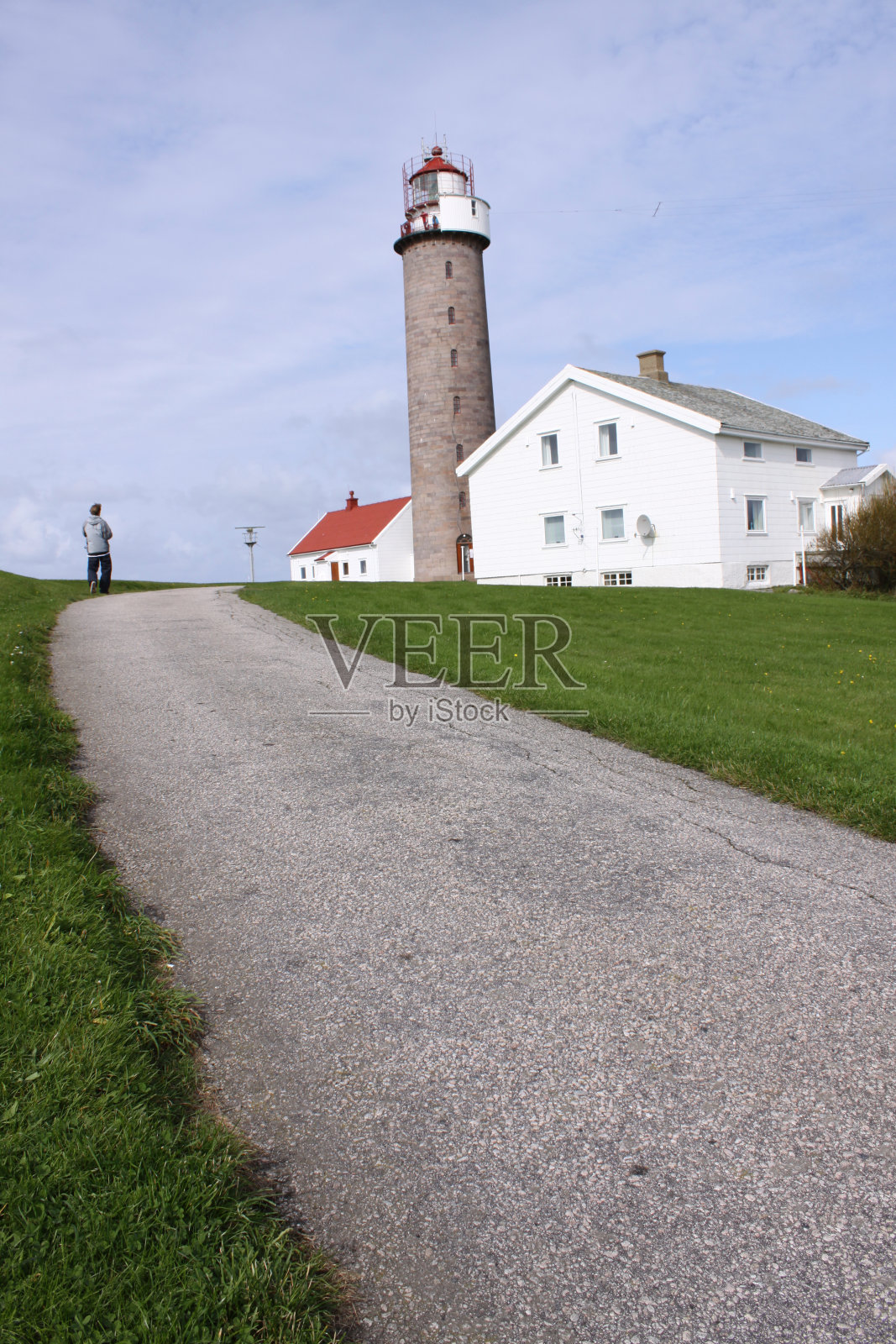 灯塔在挪威照片摄影图片