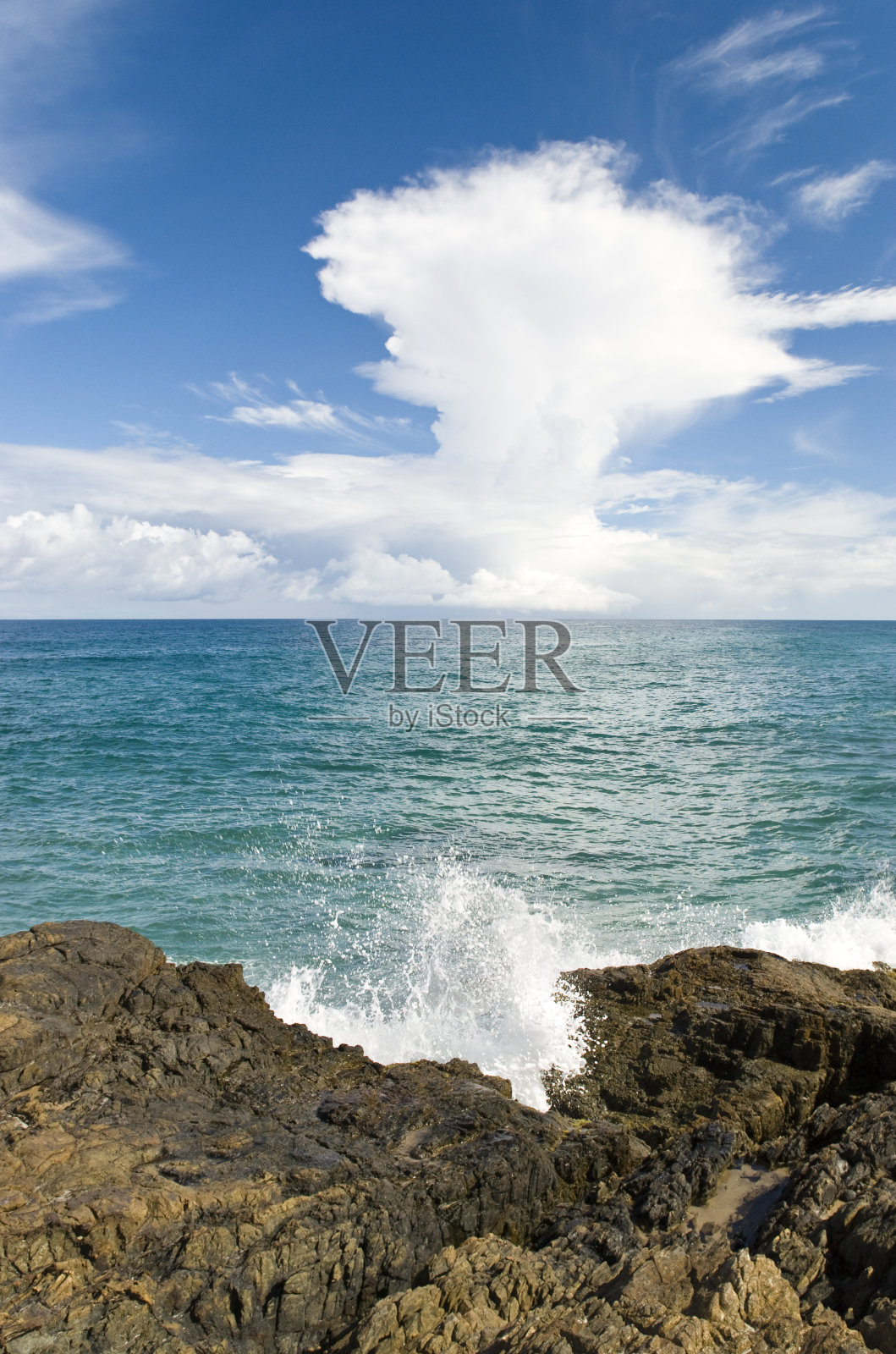 Cloudscape,大海,岩石照片摄影图片