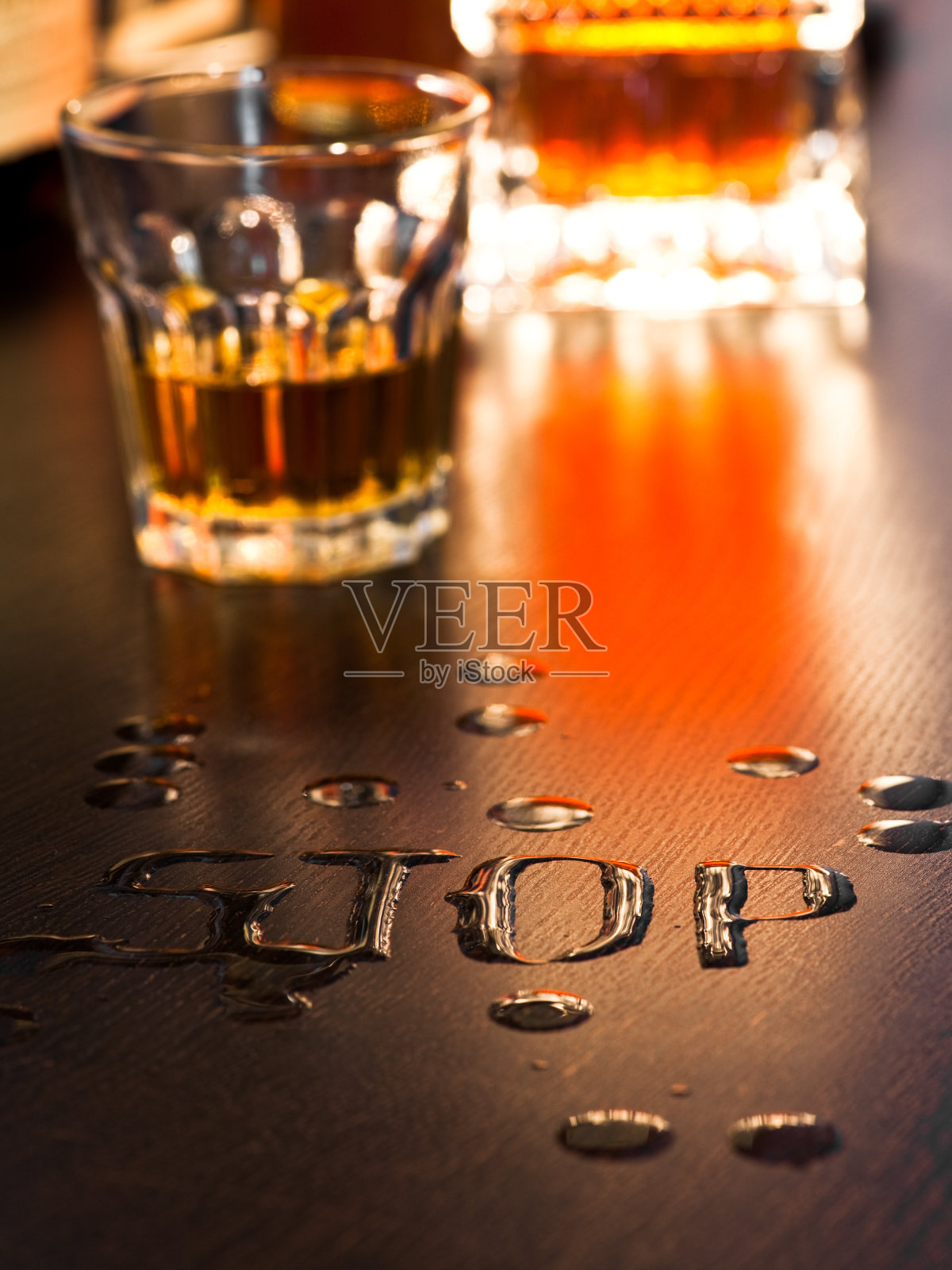 停止这个词照片摄影图片