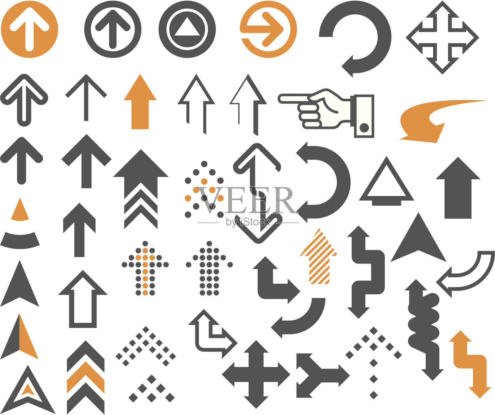 箭头设计元素图片