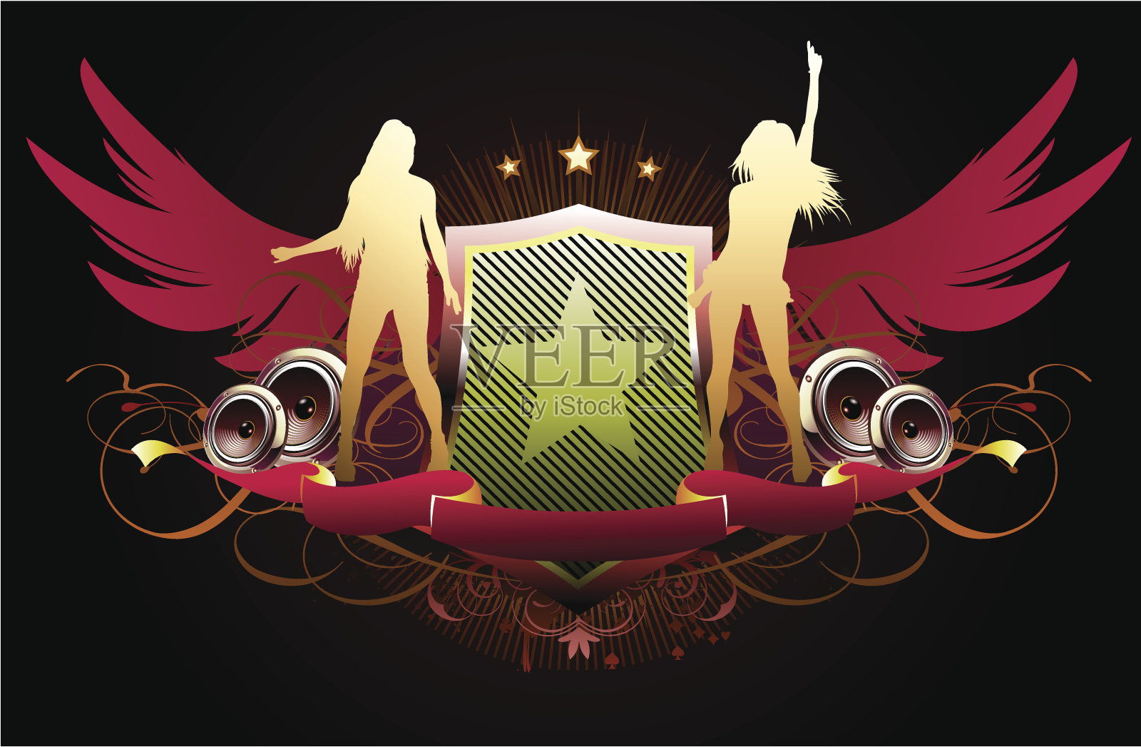 的标志插画图片素材