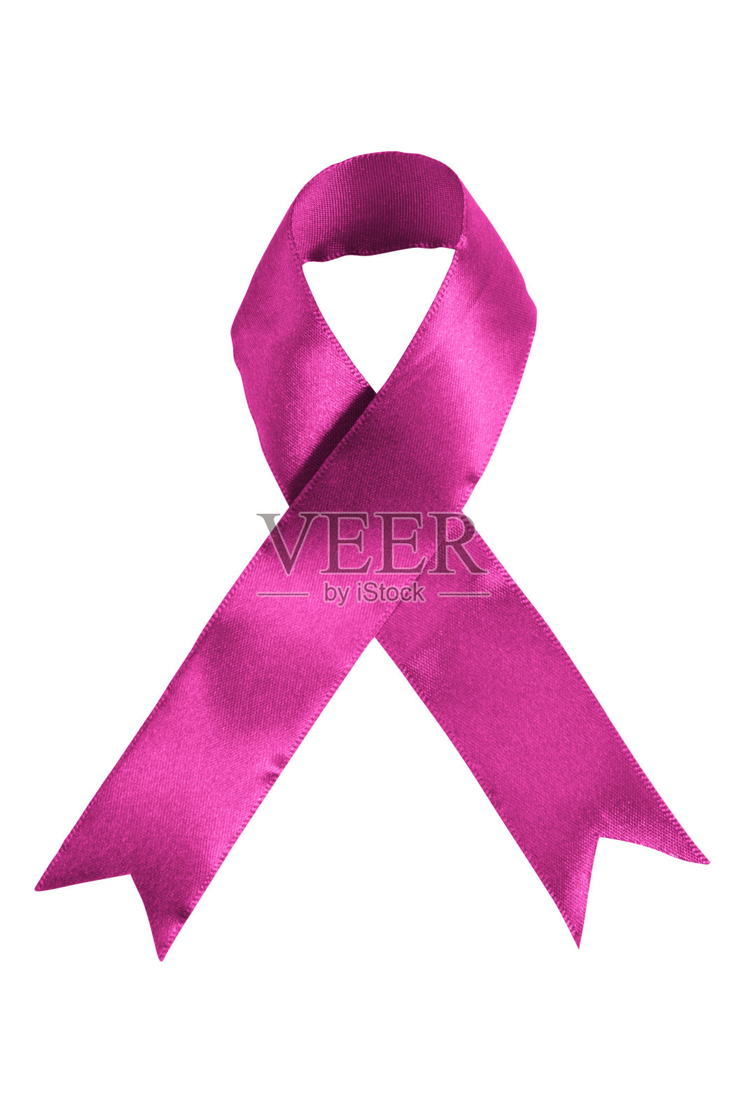 粉色的乳腺癌意识丝带照片摄影图片