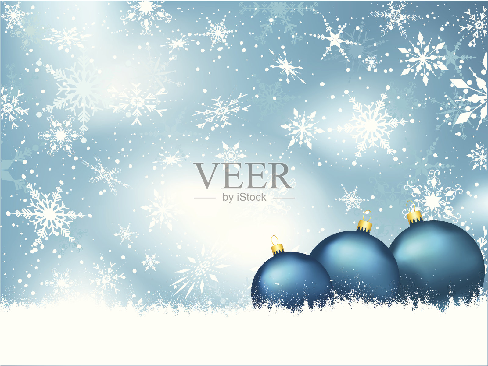 圣诞节的背景插画图片素材