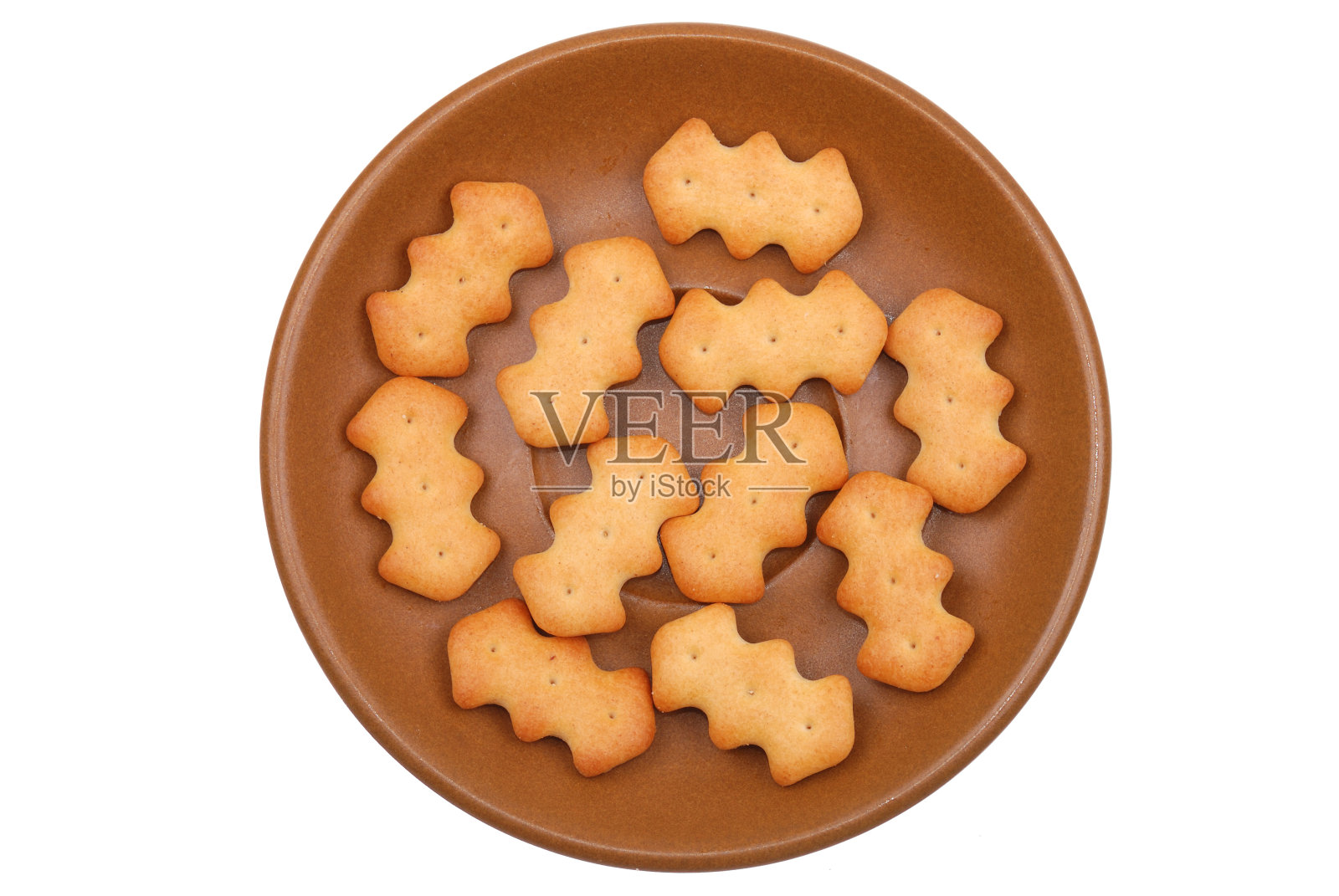 装饼干的平底小碟子照片摄影图片