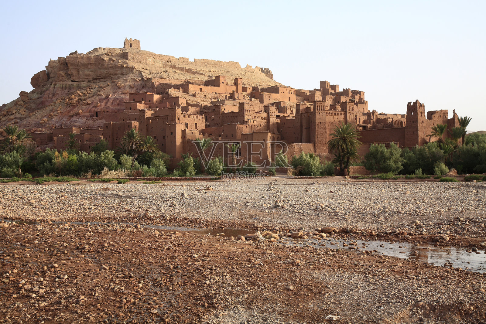 摩洛哥艾特·本哈都沙漠卡斯巴·瓦尔扎扎特照片摄影图片