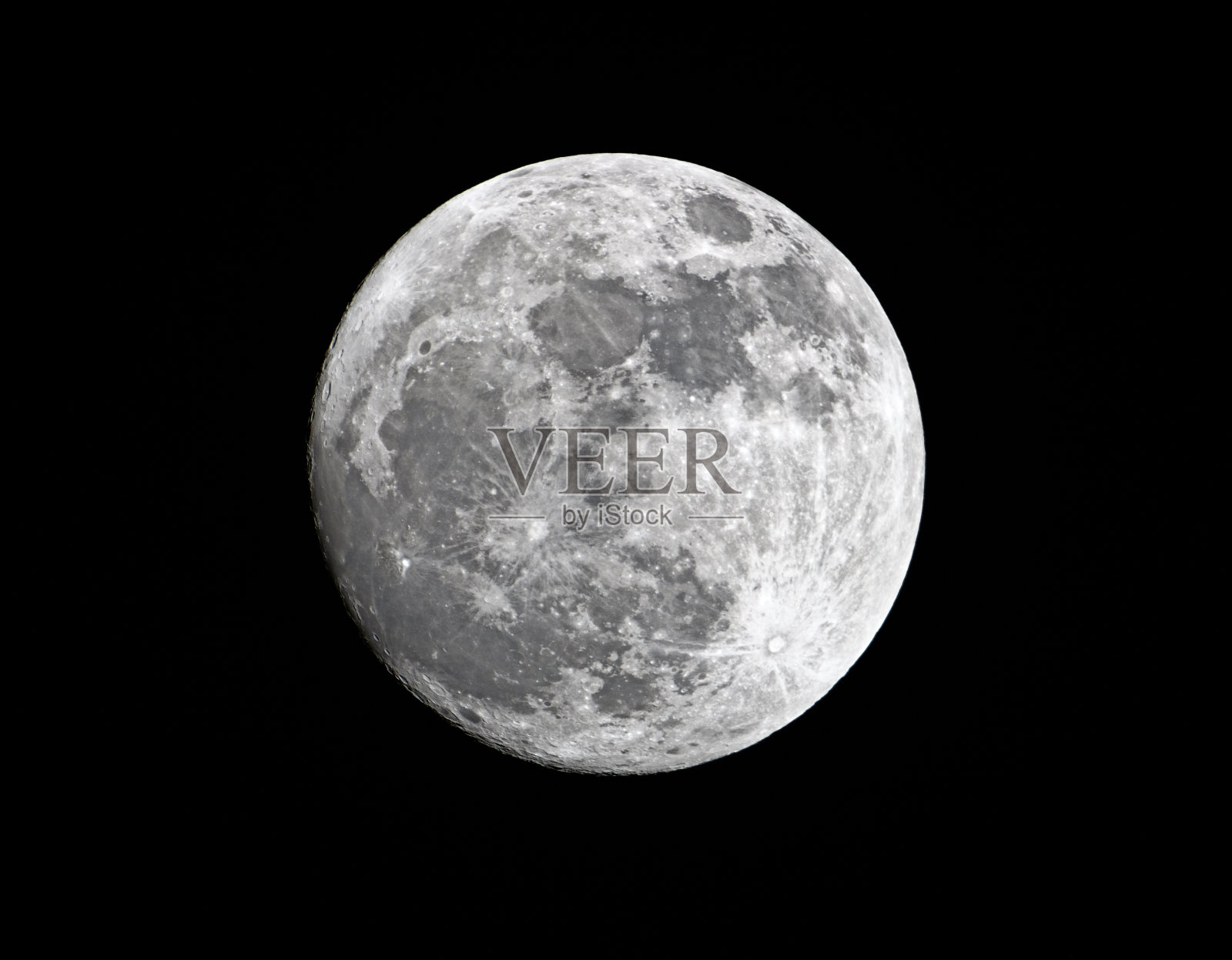 接近近地点的娥眉超级月亮照片摄影图片