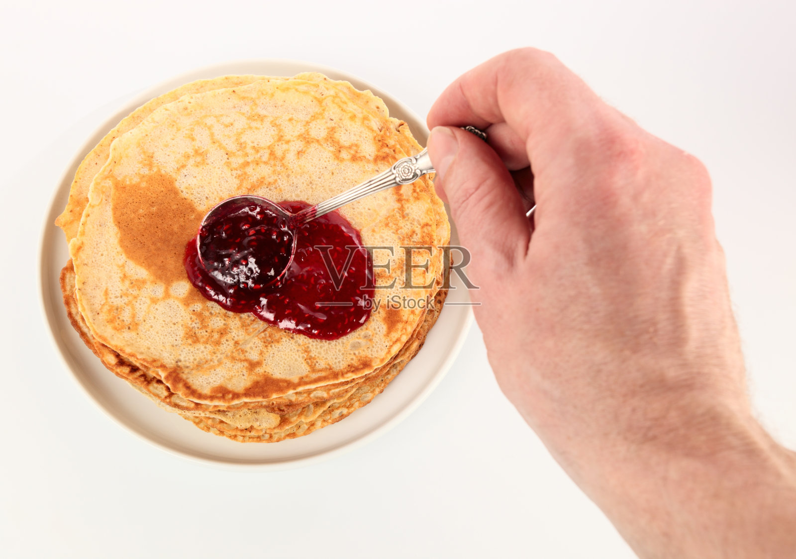 煎饼照片摄影图片