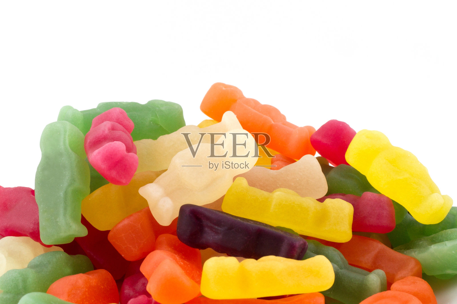 一堆果冻宝宝/果冻人照片摄影图片