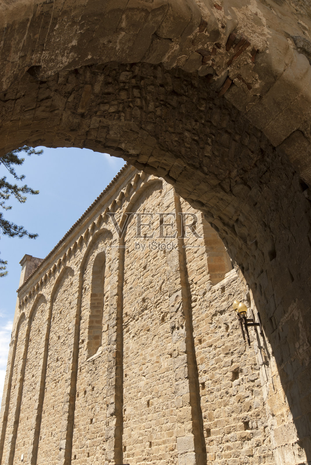 阿马特里切(拉齐奥，意大利):大教堂照片摄影图片