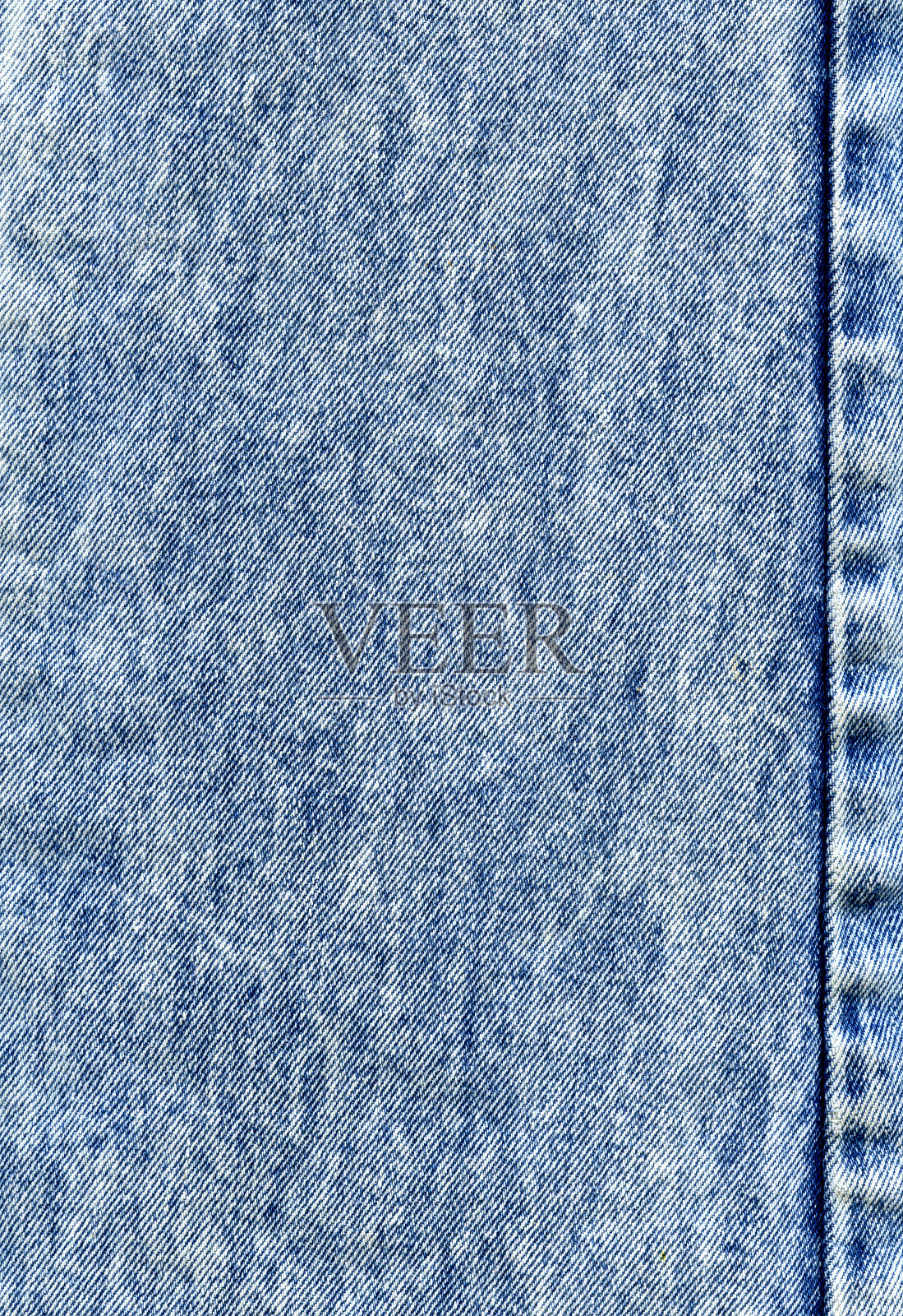 缝牛仔照片摄影图片