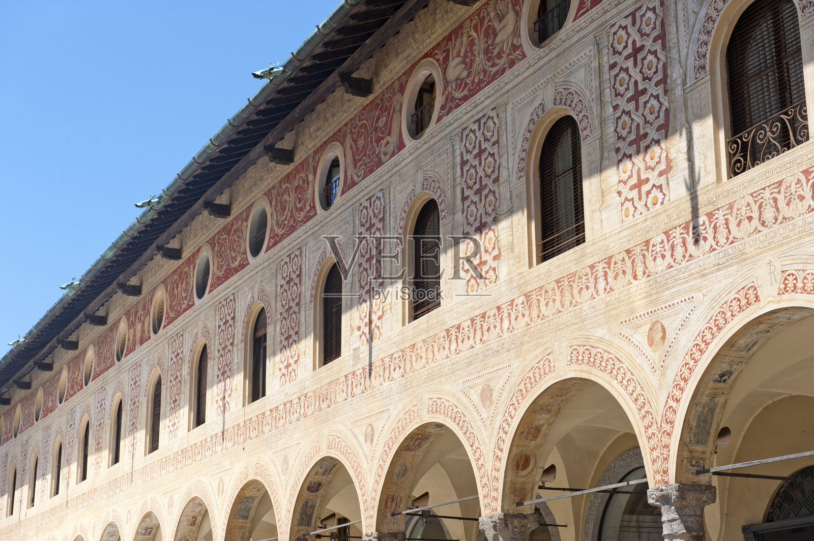 维格瓦诺，杜卡莱广场照片摄影图片