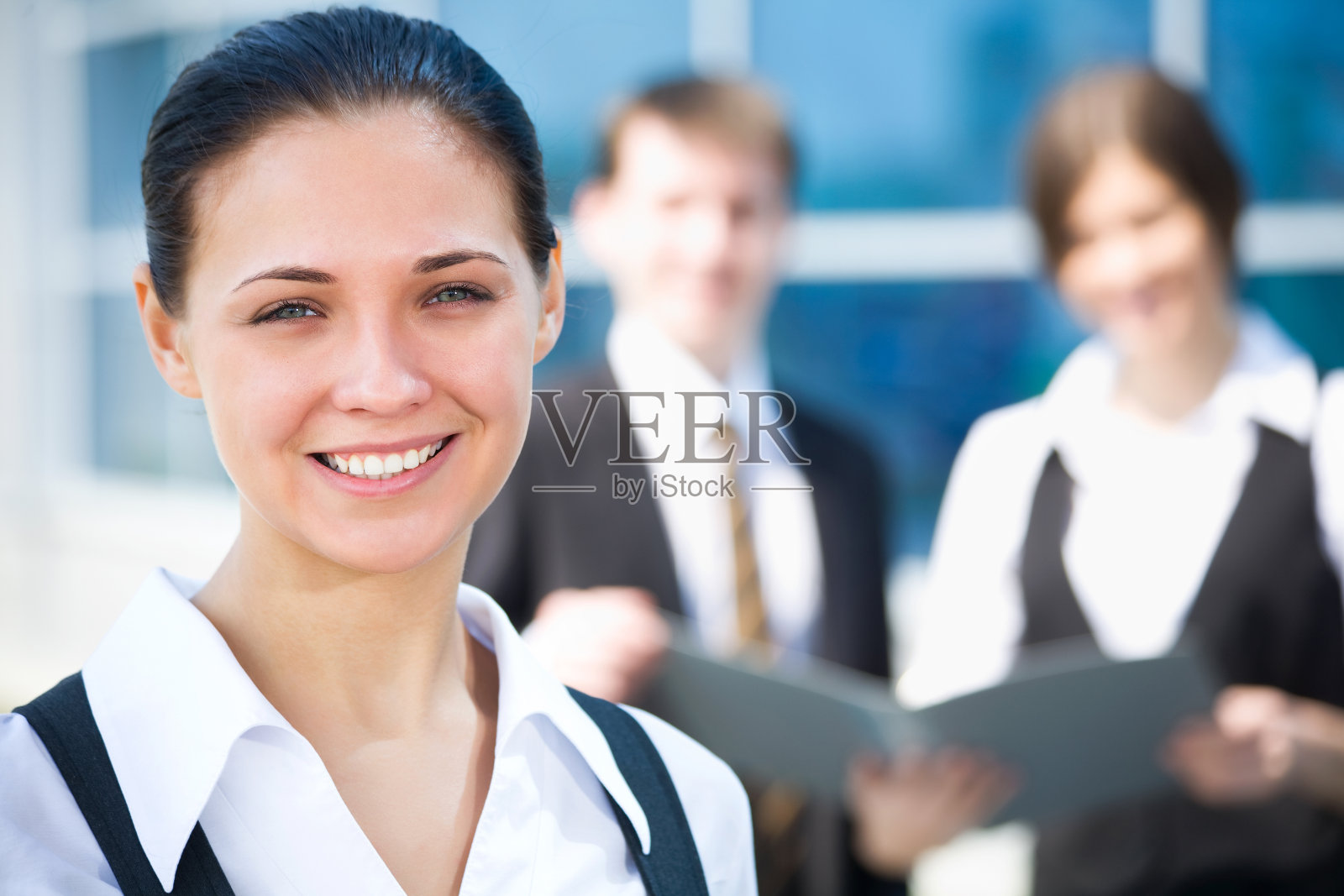 美丽的商业女性照片摄影图片