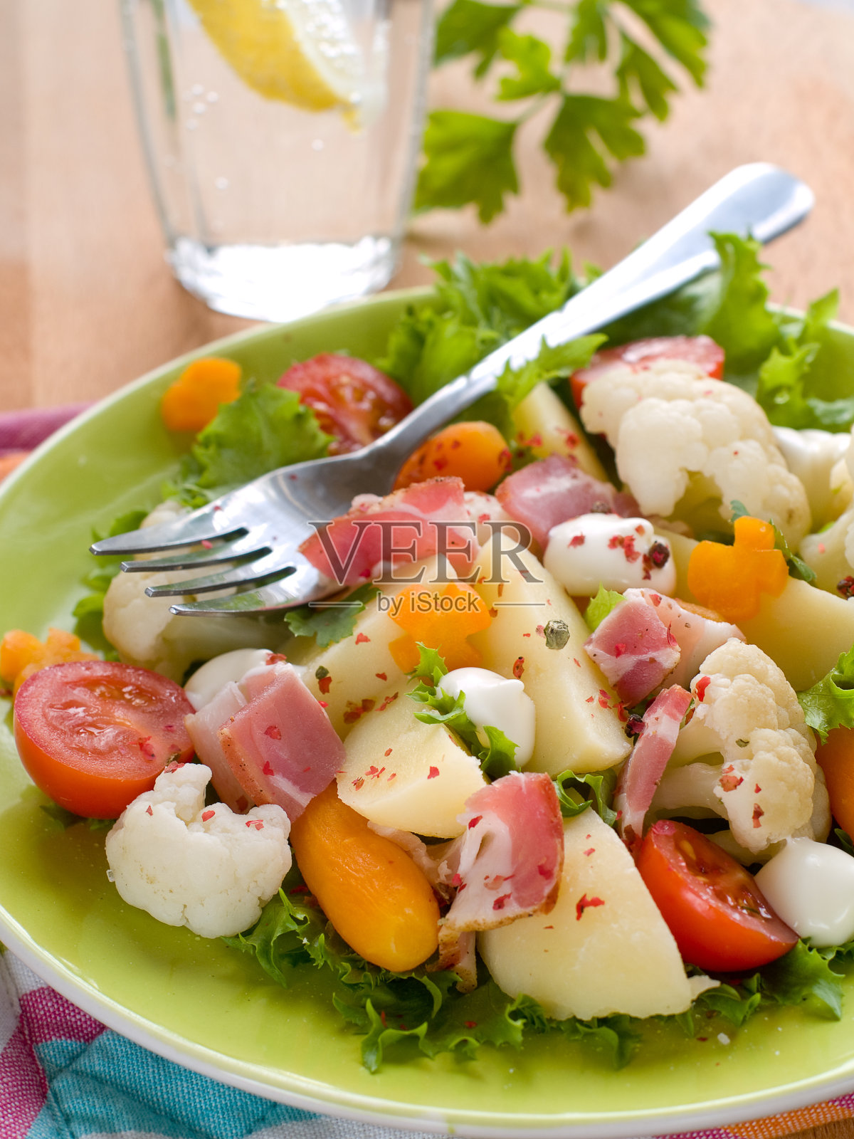 蔬菜沙拉照片摄影图片