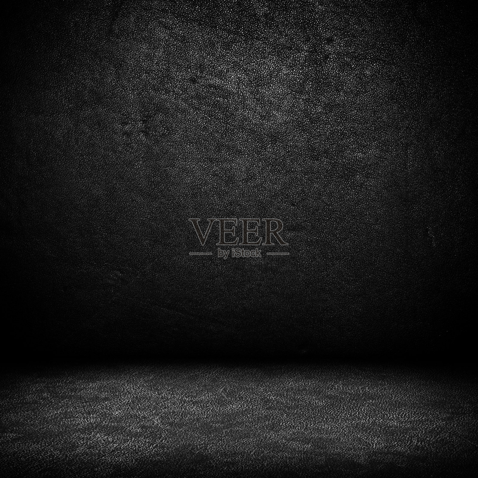 黑色皮革墙壁和地板背景插画图片素材