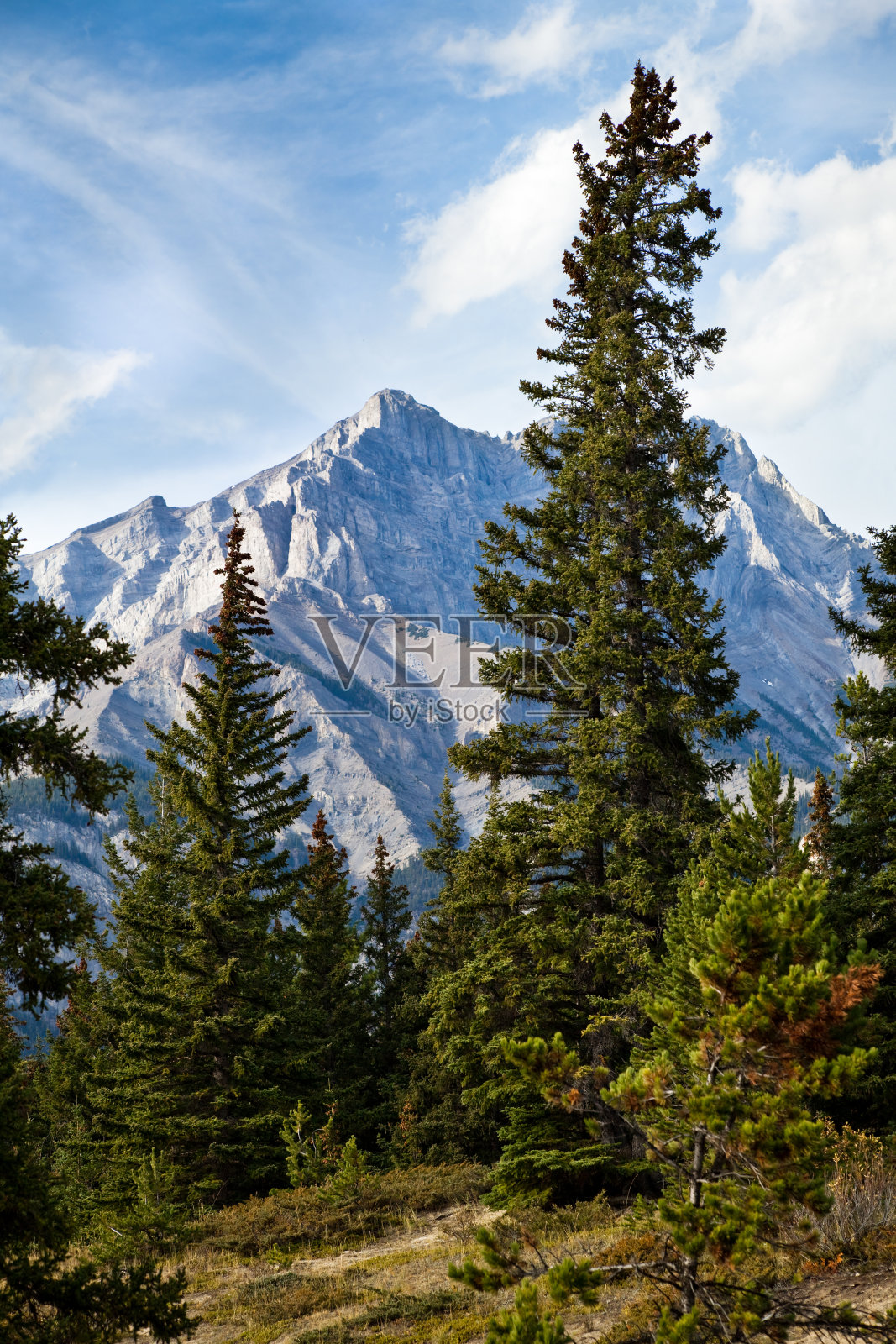 喀斯喀特山照片摄影图片