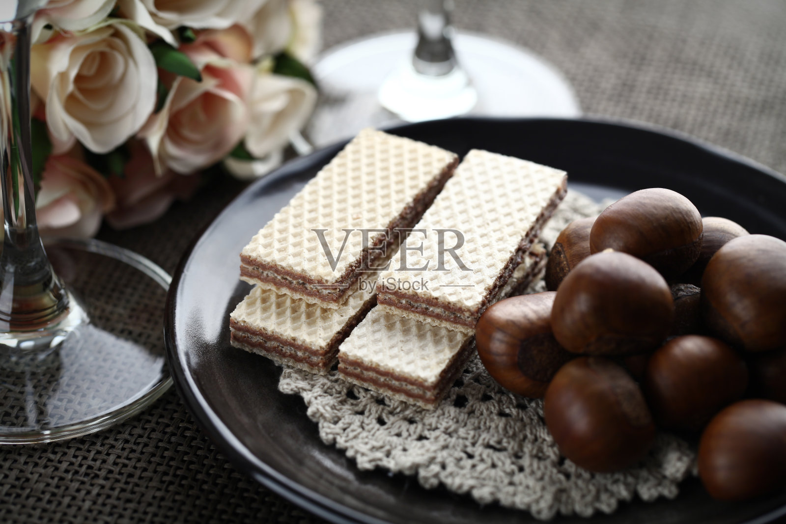 螺母晶片照片摄影图片